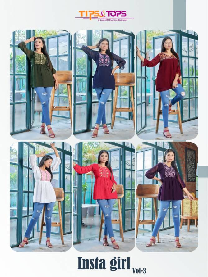 Insta Girl Vol 3 By Tips And Tops Western Ladies Top Catalog
